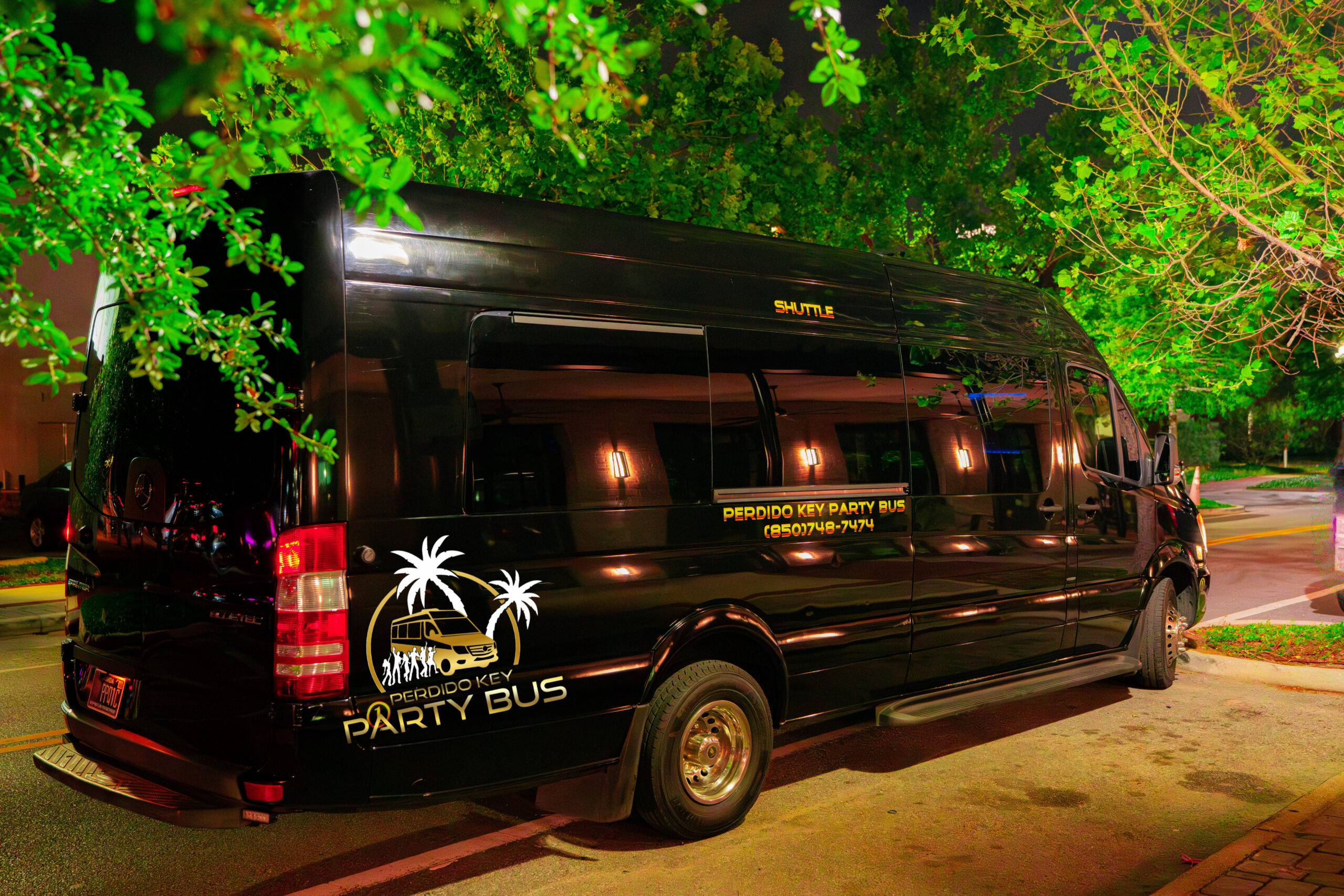 12-passenger Mercedes-Benz Sprinter limousine